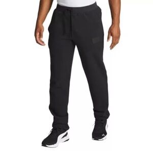 PUMA Men's Black Jogger Pants elastic waistband size L GUC